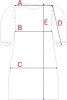Bewear B291 sukienka z bufiastymi rękawami waniliowa 